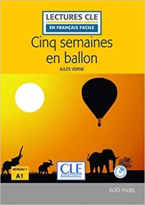 ???? ???? ??????? Cinq semaines en ballon - Niveau 1/A1+CD