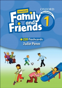فلش کارت امریکن فمیلی اند فرندز یک ویرایش دوم Flashcards American Family and Friends 1 Second Edition