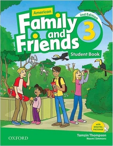 ???? ???? ?????? ?????? ????? ??? ????? ?? ?????? ??? American Family and Friends 3 (2nd)+CD