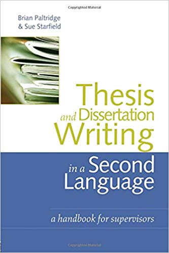 ???? Thesis and Dissertation Writing in a Second Language